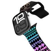 Apple Watch Series 10 (42mm) Impact Band Summer Dreams Aztec Black