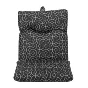 Outside Highback Cushion Outdoor Cushion Water Repellent Geometric