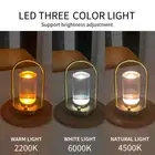 AU Table Lamp Modern Metal Cordless Touch Control 3 Color LED 2000mAh Bedside