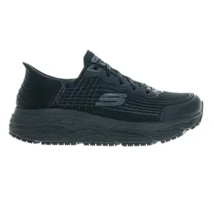 【SKECHERS】男工作鞋系列 瞬穿舒適科技 MAX CUSHIONING ELITE SR 寬楦款(200231WBLK)