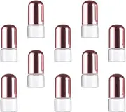 Beaupretty 10pcs Refillable Glass Roller Bottles with Cap Travel Perfume and Essential Oil Bottles Leak Design for Daily Use and Easy Carrying