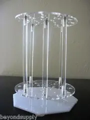 Lab PIPETTE STAND Vertical circular Pipette Pipettor new
