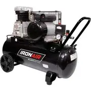 IRONAIR 50L 2.5HP 2 Coupler Belt Air Compressor TB1350DET