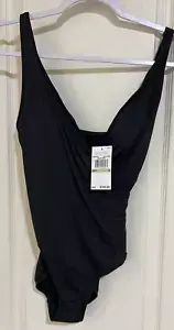 Swimwear Michael Kors Cruise 2020 Size 8 Black One Piece F208