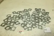 A lot of 1" & 1 1/4" Galvanized Split Ring Pipe Hangers
