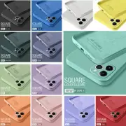 Liquid Silicone Case For iPhone 14 Pro Max 13 12 11 XS XR 8 7+ Camera Lens Cover