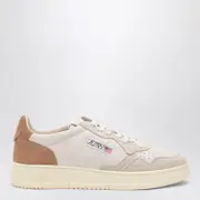 [AUTRY] Medalist trainer in Sand/Cigar leather and suede 39 IT Multicolor