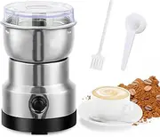 Electric Grain Mill Grinder, 800g Stainless Steel Grain Mill, High Speed Commercial Grinder Machine, Pulverizer Spice Grinder Herb Grinder for Dry Grains Cereals Coffee Corn Pepper, Swing Type