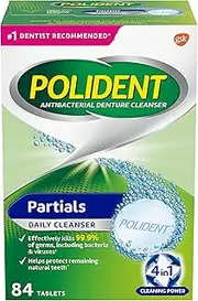 [Polident] Partial Denture Cleansing Tabs 84ct