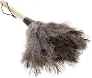 CALLARON Feathered Duster with Wooden Handle Washable Dust Removal Tool for Home Office Cleaning for Hard to Reach Areas Present for Homeowners