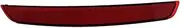 rear lights For Audi A3 2013-2016 Car Rear Rear Bumper Reflector Tail Light Red Lens(Right)