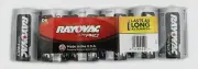 Rayovac Al-D Alkaline Shrink Wrapped D 6 Pack