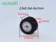 Pinch roller for most cassette decks and boombox 13*8.3*2mm Sony Sharp Sanyo