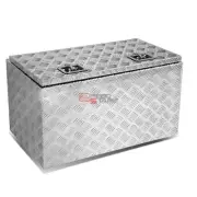 30"ALUMINUM PICKUP TRUCK TRUNK UNDER BED TOOL BOX UNDERBED TRAILER STORAGE+LOCK