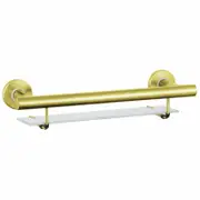 evekare Gold Bath Shelf Grab Rail