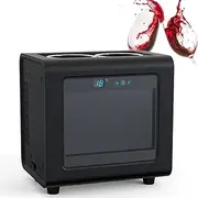 Electric Wine Bottle Cooler, Mini Electric Wine Chiller with LED Touch Button, Electric Wine Chiller Refrigerator, Smart Thermostat Control, for Dinner Parties Barbecue Picnic