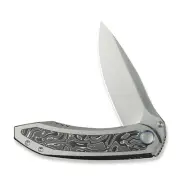 WE Knife Winsome 23092-2 Titanium Aluminum Foil Carbon Fiber M390 Steel Knife
