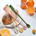 1pc Long Handle Spatulas Silicone Seasoning Cream Scraper for Cooking Baking