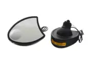 Fairing Mirror Set Black fits Harley Davidson