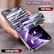 HYDROGEL Screen Protector For Apple iPhone 16 14 13 12 11 Pro XS Max XR 15 Pro