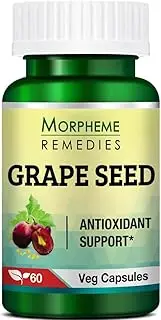 Morpheme Remedies Grape Seed Extract 500 mg - 60 Veg Capsules
