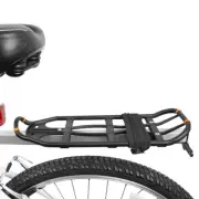 BV Bike Black Double Elastic Strap with Silver Hooks Straps Around Items on Rack