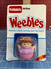 Playskool Ballerina Weebles Wobble NEW Vtg Figure 1991