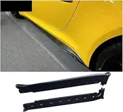 Car Side Skirts Extensions Door Bumper Skirts Apron Lip Dry Carbon Fiber Compatible for Porsche 911 992 Carrera GT3 Style 2019+(Dry Carbon)