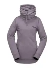 Volcom Tower Pullover Fleece Sweatshirt, Dusty Lavender, Medium