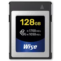 在飛比找PChome24h購物優惠-Wise 128GB CFexpress Type B 記憶