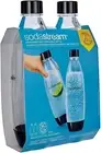 SodaStream DuoPack Fuse, dishwasher-safe replacement bottles for SodaStream w...