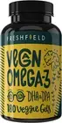 Freshfield Vegan Omega 3 DHA Supplement: Premium Algae Oil, Plant Based, Sustain