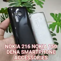 在飛比找蝦皮購物優惠-NOKIA 軟殼諾基亞 150 黑色光面透明矽膠諾基亞 15