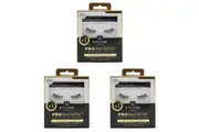 3x Eylure London Pro Magnetic Faux Mink False Lashes & Eyeliner Set 15-Wears