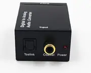 LR Converter for Coaxial Digital Optical to Analog Audio SPDIF Digital Audio Decoding/Optical Conversion