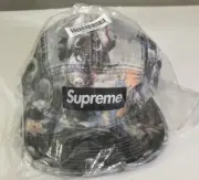 SUPREME/FRANK FRAZETTA CAMP CAP BLACK OS FW24 WEEK 15 (AUTHENTIC) BRAND NEW
