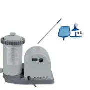 Intex 1500 GPH Pool Filter Pump with Timer & Intex Swimming Pool Maintenance Kit