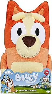 Best Mate Bingo Large Plush – 41cm Soft & Cuddly Bingo Toy, Perfect for Snuggling & Play – Bluey TV Show Plush for Kids