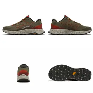 Merrell 戶外鞋 Moab Flight 男鞋 越野鞋 登山鞋 透氣網布 輕量跑鞋 黃金大底 【ACS】 任選