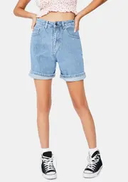 [Dolls Kill] Dad Denim Shorts