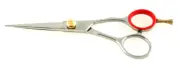 Barber Shears 5.5" Adjustable Knob Razor Sharp Hair Scissors for Men Women