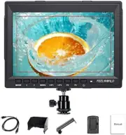 FW759 7 inch IPS Camera Field DSLR Video Monitor with Sunshade 1280x800 Resoluti