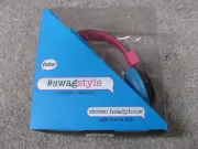 Brand New Vivitar SwagStyle Stereo Headphones with In-Line Mic (Cupcakes)