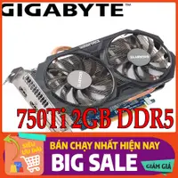 在飛比找蝦皮購物優惠-顯卡技嘉 GTX750 Ti 2Gb D5 Duafan