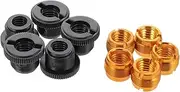 CATIEBYE 10pcs Aluminum Microphone Stand Adapter 3/8f to 5/8m Thread Mic Adapter for Microphone Boom Stand and Tripod