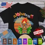 ALOHA 夏威夷可愛卡哇伊 T 恤棕櫚假期紀念品加州海灘