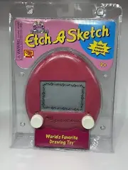 New Easter Egg Etch A Sketch Red Egg Shape Ohio Art Ages 4 and up 2003