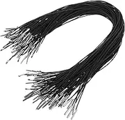 Veemoon 100 Pcs Elastic Hat Cord for Party Hats and Masks High Elasticity Easy to Install Elastic Stretch String Hoodie String Replacement Elastic Fixing Ropes