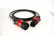 Type 2 connector like Mennekes - MALE TO FEMALE 3 phase 32A 3m