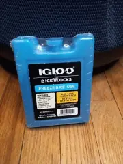 Ice Block 2 pack Igloo Freezer Blue - Sealed No Box - NEW